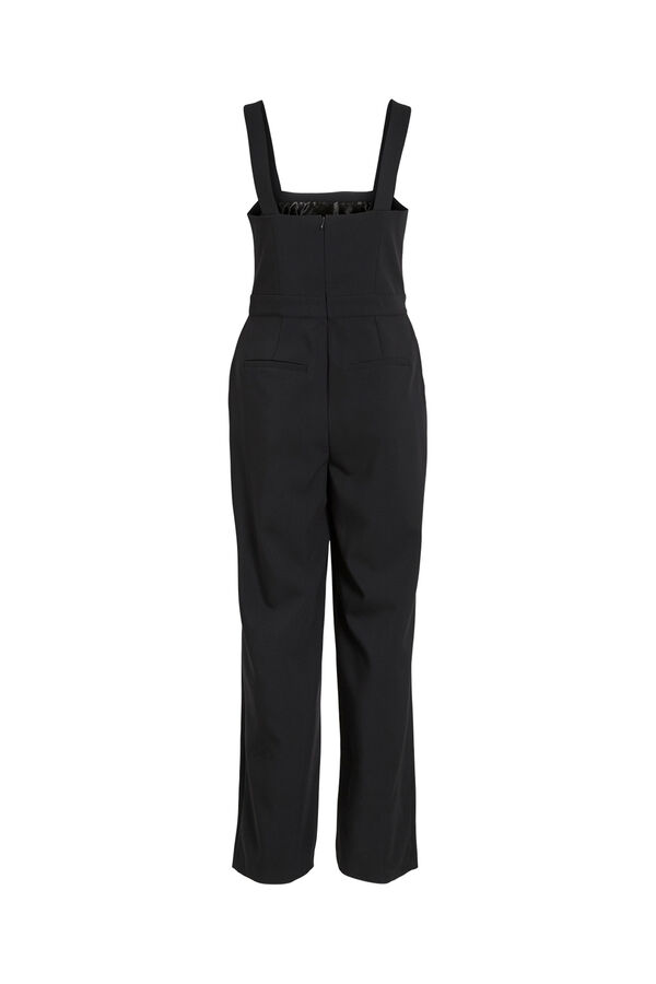 Vila Mono largo de tirantes Negro