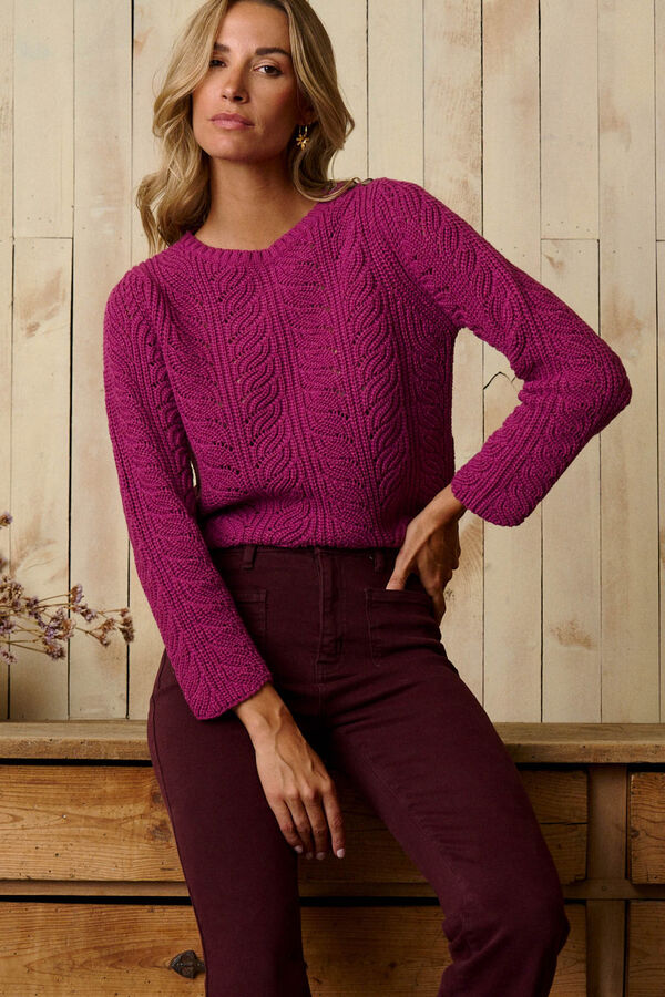 Pol&iacute;n Et Moi Jersey malva Emi Morado