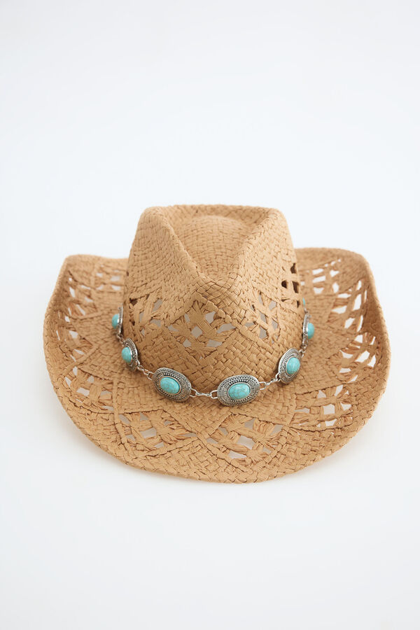 Slowlove Sombrero cowboy Marr&oacute;n