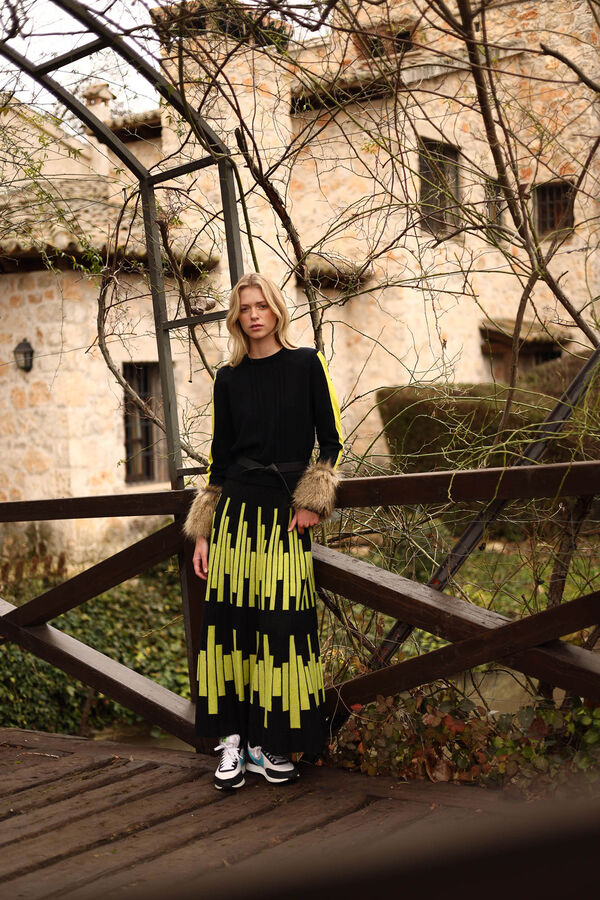 Panambi Falda Querin Negro