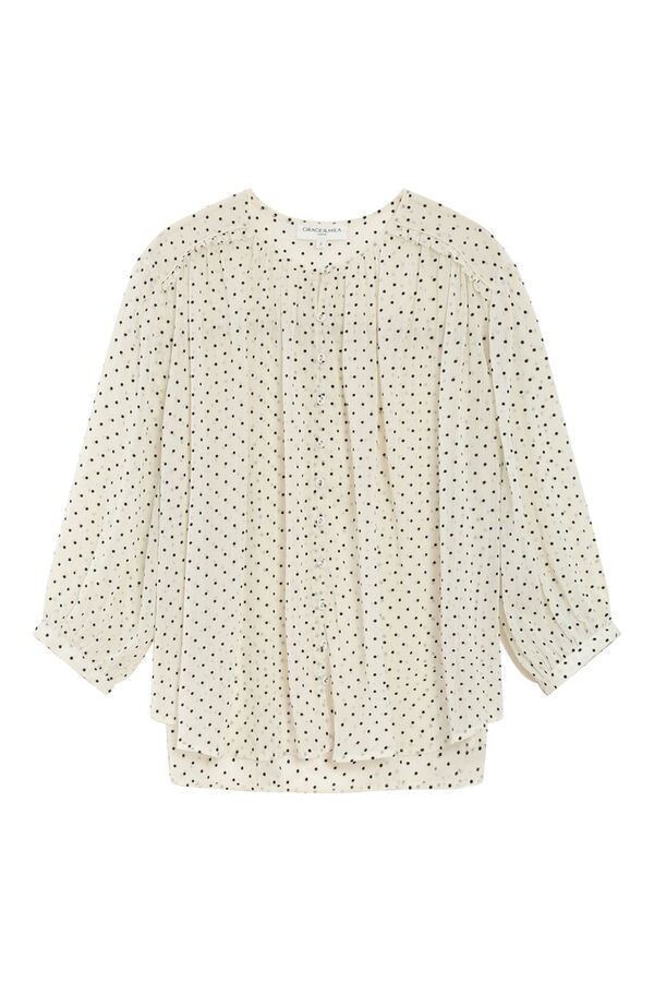 Grace & Mila Blusa manga 3/4 Valianna Blanco