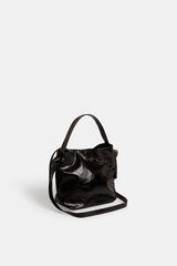 Zubi Bolso Nudo S Charol Negro