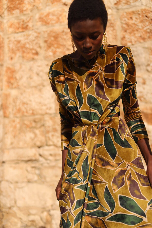 Panambi Vestido Peir Dorado