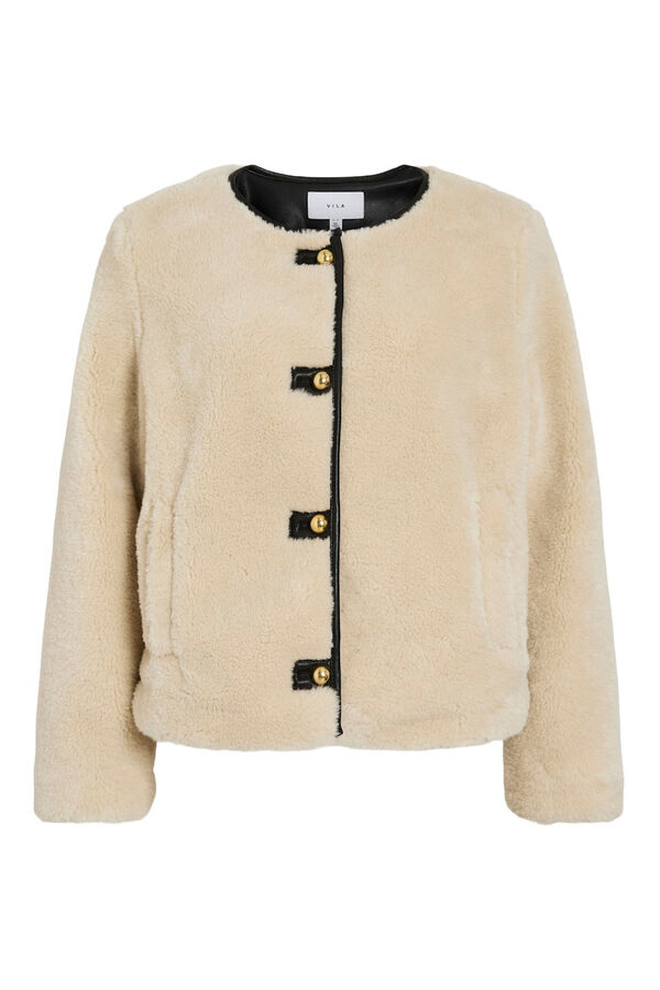 Vila Abrigo efecto borreguillo Beige