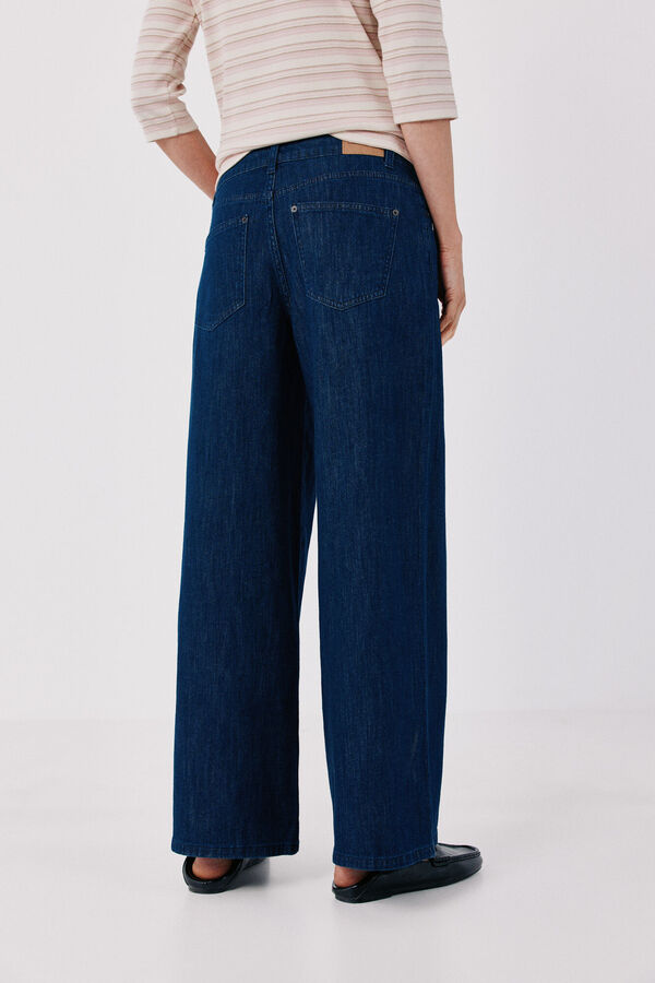 Cortefiel Jeans Wide Leg Azul