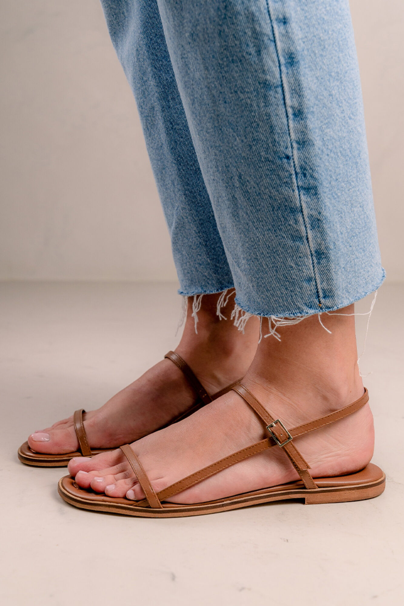 Bryan Stepwise Sandalia piel