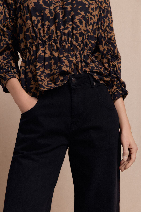 Slowlove Jeans barrel Negro