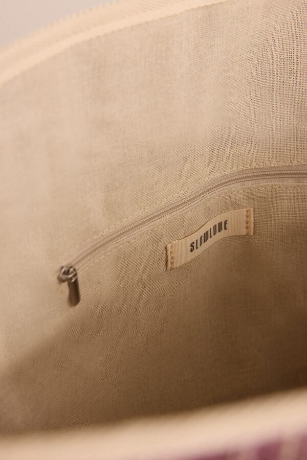 Slowlove Bolsa tejido Lila
