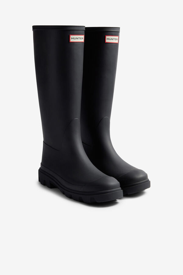 Hunter Bota impermeable Negro
