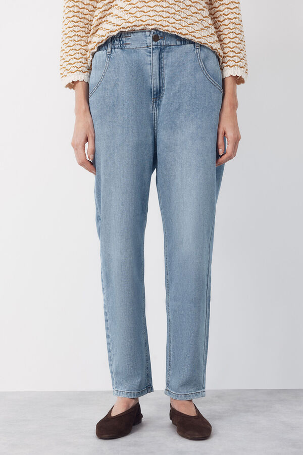Cortefiel Jeans Easy Fit Azul oscuro