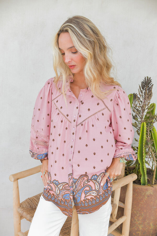 Jaase Blusa fluida Rosa