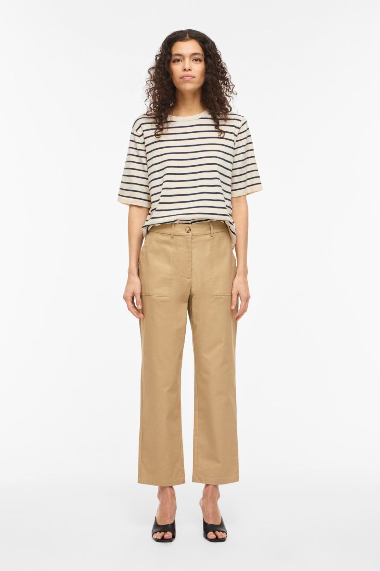 Vila Top de punto con manga corta 2/4 de viscosa