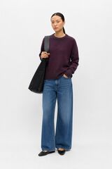 Object Jersey tacto suave Morado