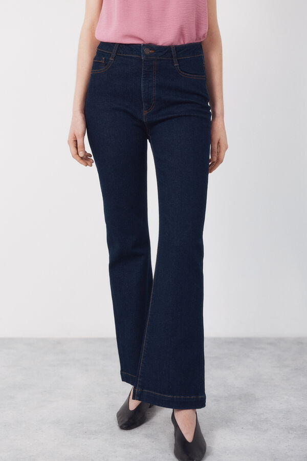 Cortefiel Jeans Bootcut Azul
