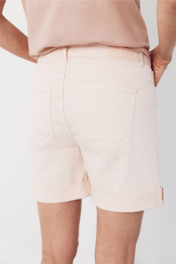 Cortefiel Shorts Vaqueros color Rosa