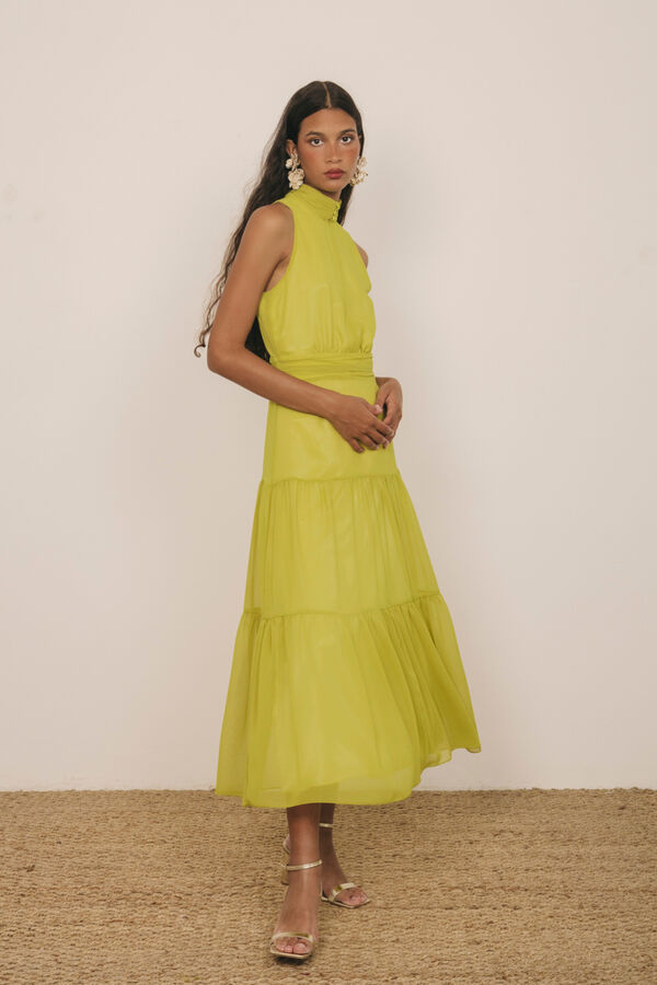 Cherubina Vestido Brynn Amarillo