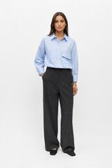 Object Pantal&oacute;n de vestir pernera ancha Negro