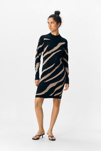Object Vestido punto estampado