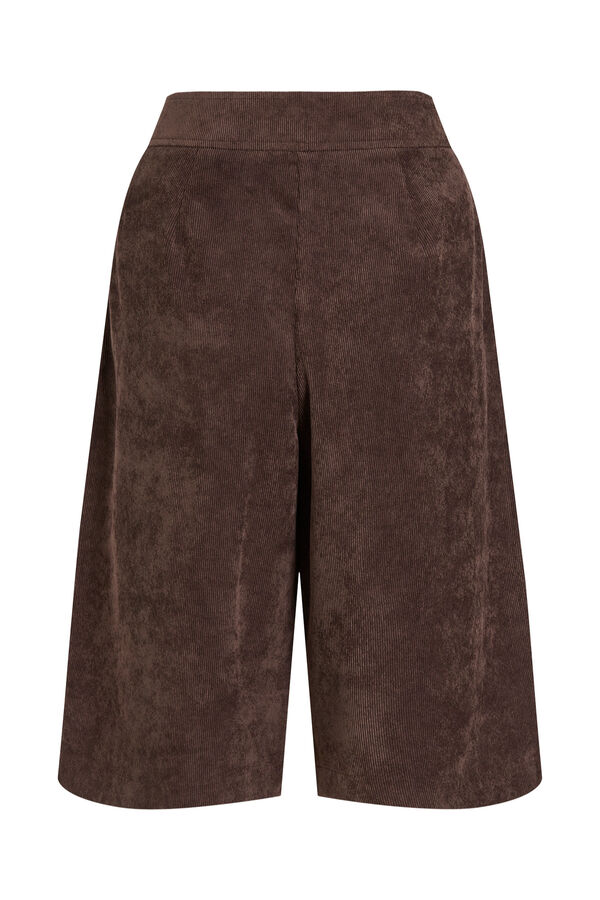 Vila Pantal&oacute;n culotte de pana fina Marr&oacute;n
