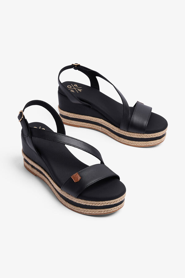 Popa Sandalia cu&ntilde;a baja se&ntilde;ora Ipanema Piel Negro