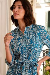 Pol&iacute;n Et Moi Vestido largo Merce Azul