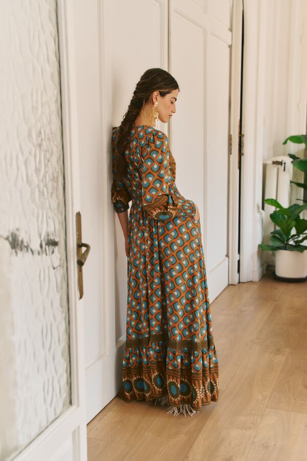 Jaase Vestido maxi Sabrina Multicolor