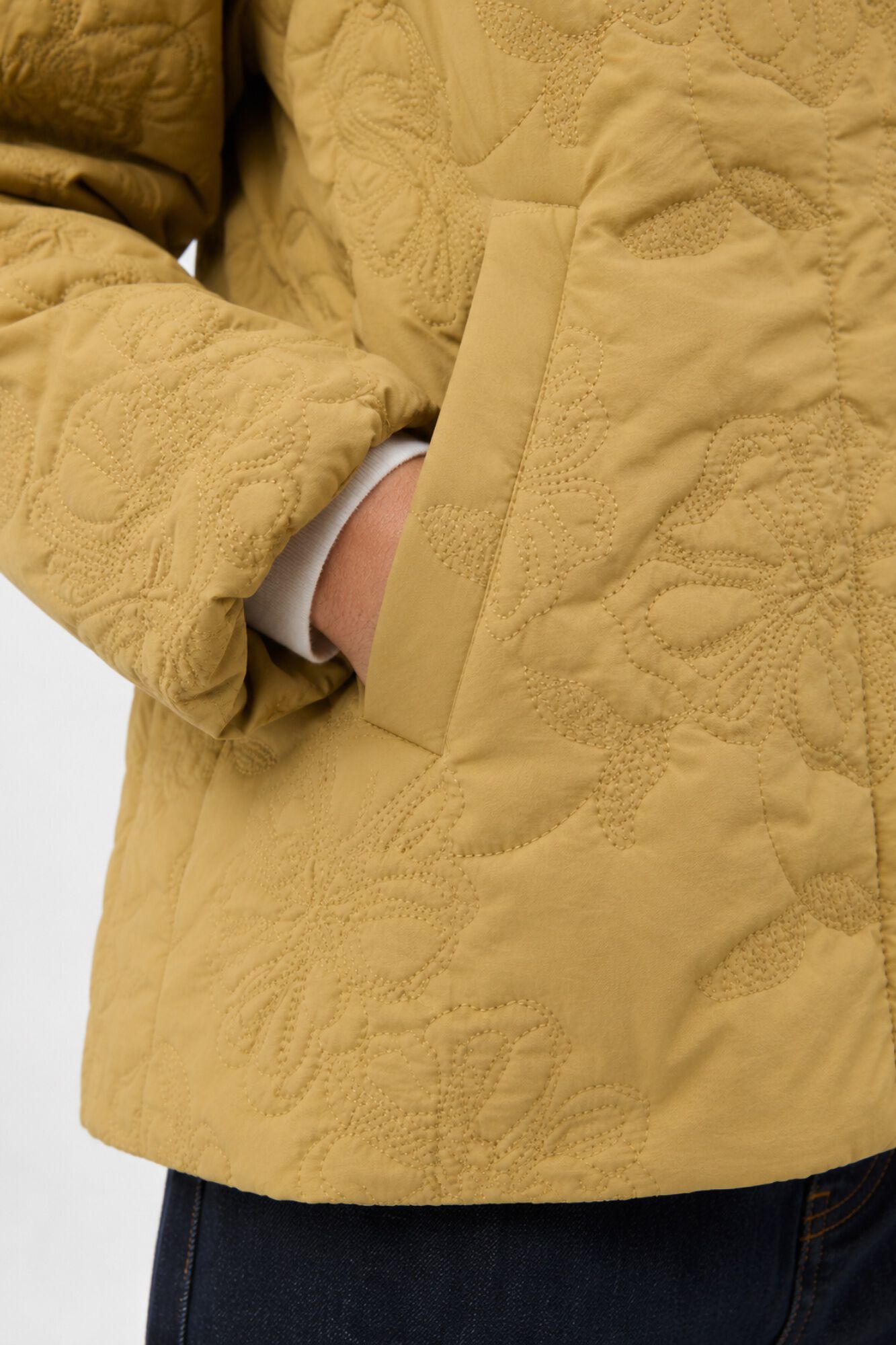 Object Chaqueta acolchada bordada