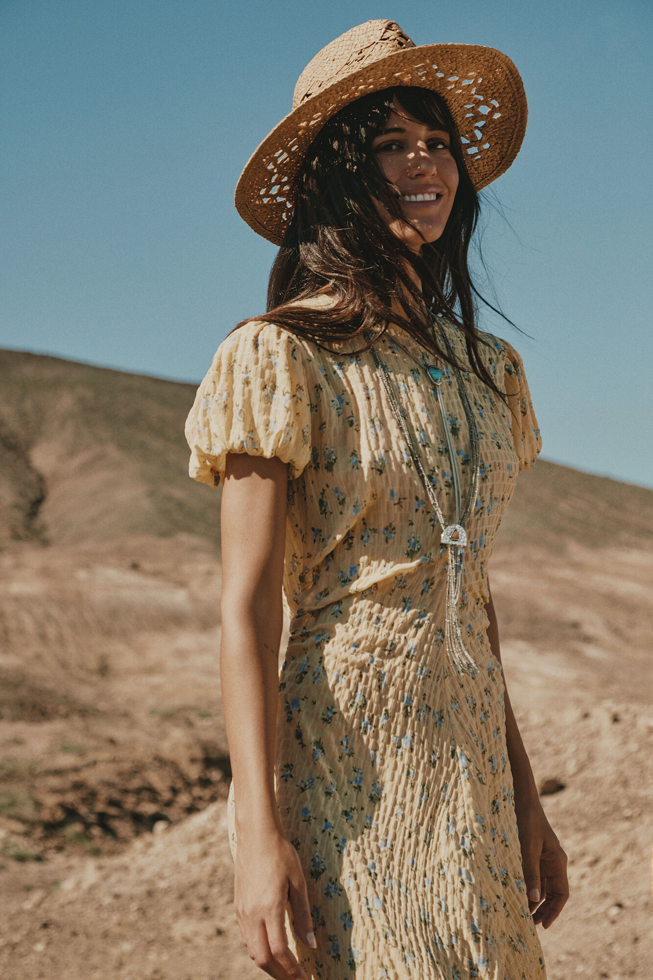 Slowlove Vestido estampado floral