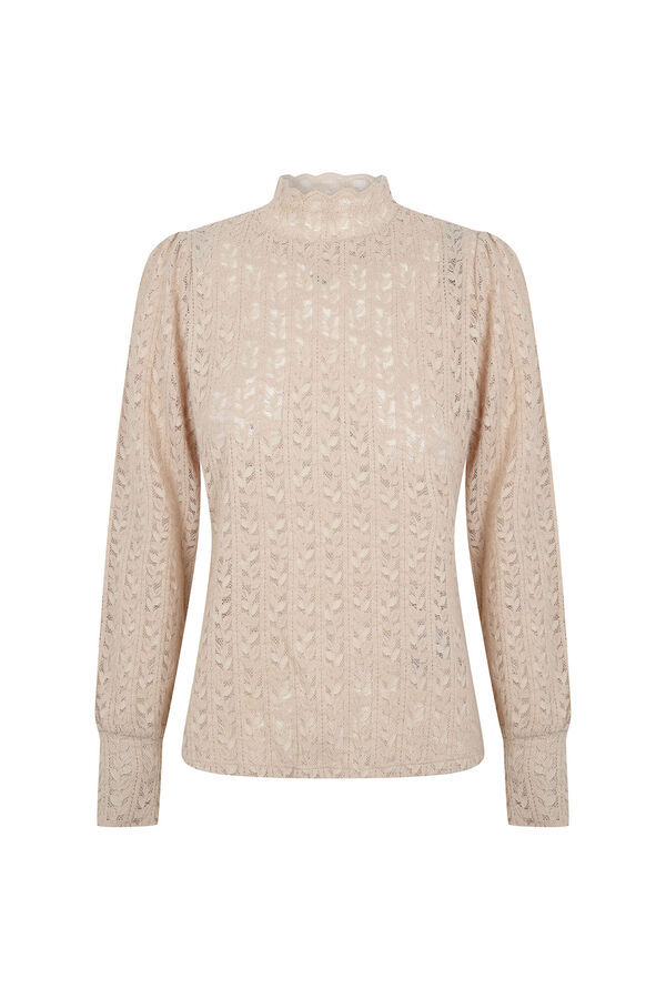 Slowlove Top estructura Marfil