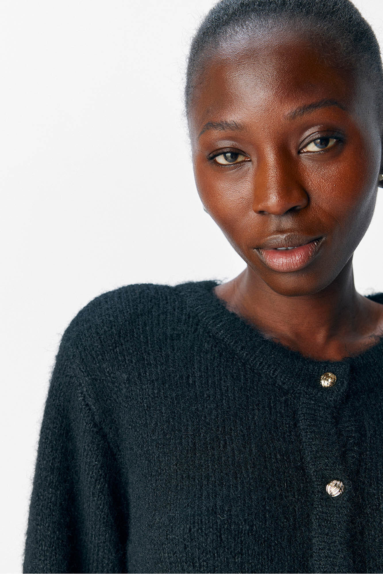 Object Cardigan lana cuello redondo