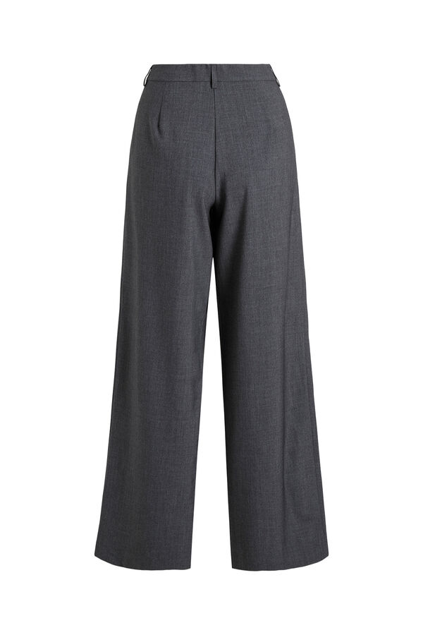 Vila Pantal&oacute;n wide leg Gris oscuro