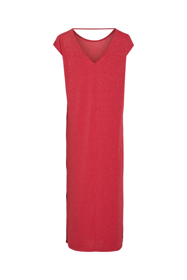 Vila Vestido largo con l&uacute;rex Coral