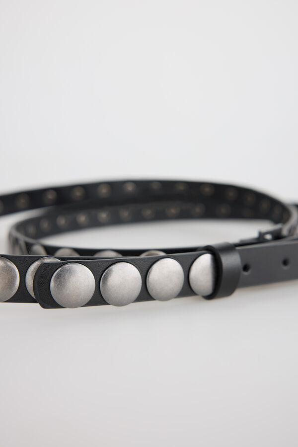 Slowlove Cinturon doble vuelta Negro