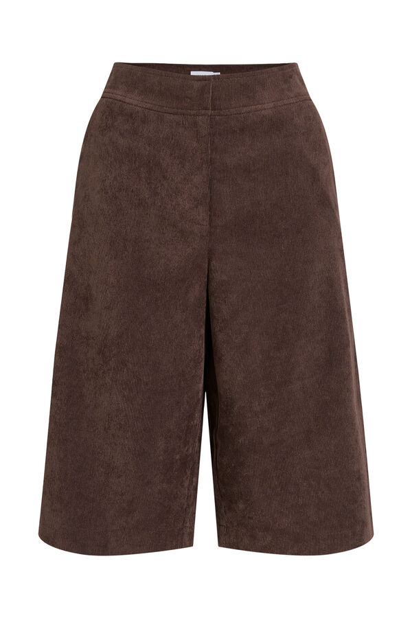 Vila Pantal&oacute;n culotte de pana fina Marr&oacute;n