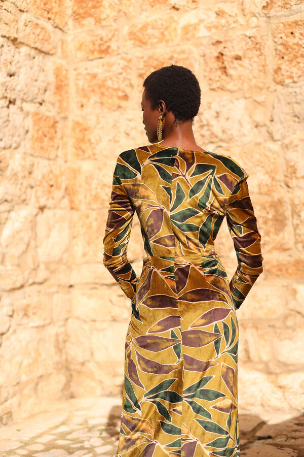 Panambi Vestido Peir Dorado