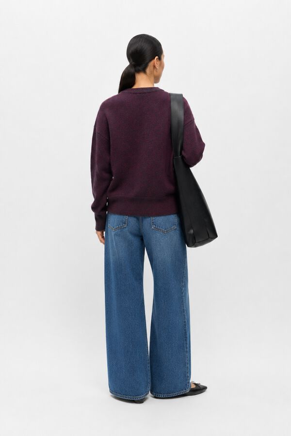 Object Jersey tacto suave Morado