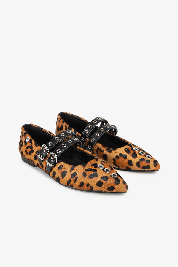 Popa Bailarina se&ntilde;ora Estrella Leopardo Naranja