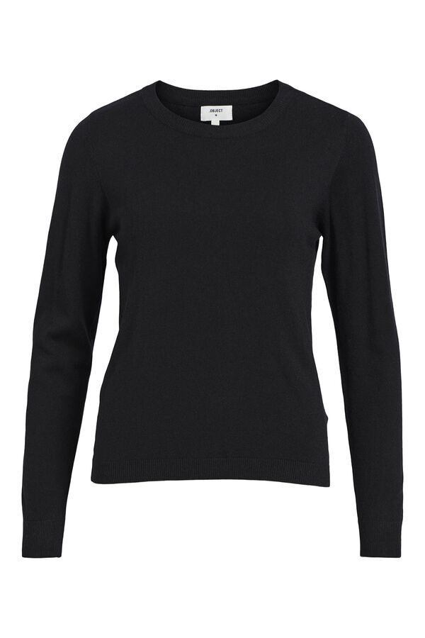 Object Jersey tacto suave Negro