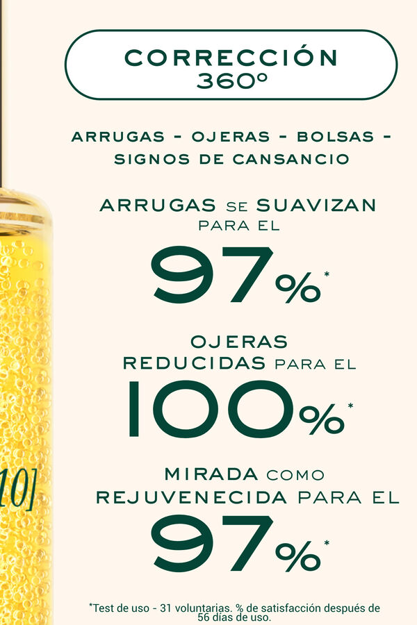 Nuxe S&eacute;rum antiedad contorno de ojos Amarillo