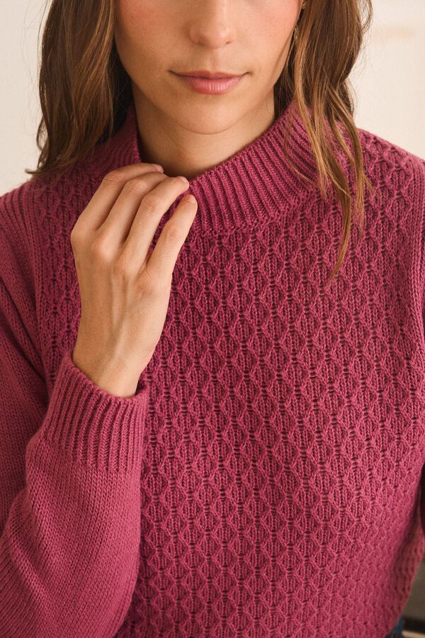Pol&iacute;n Et Moi Jersey fino Carry Rosa
