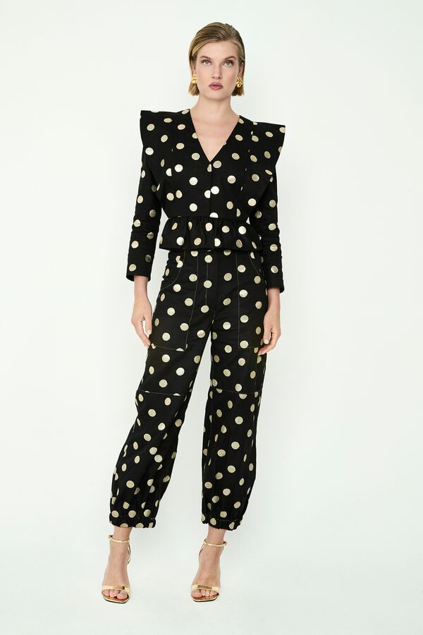Panambi Pantal&oacute;n bombacho Basil Negro