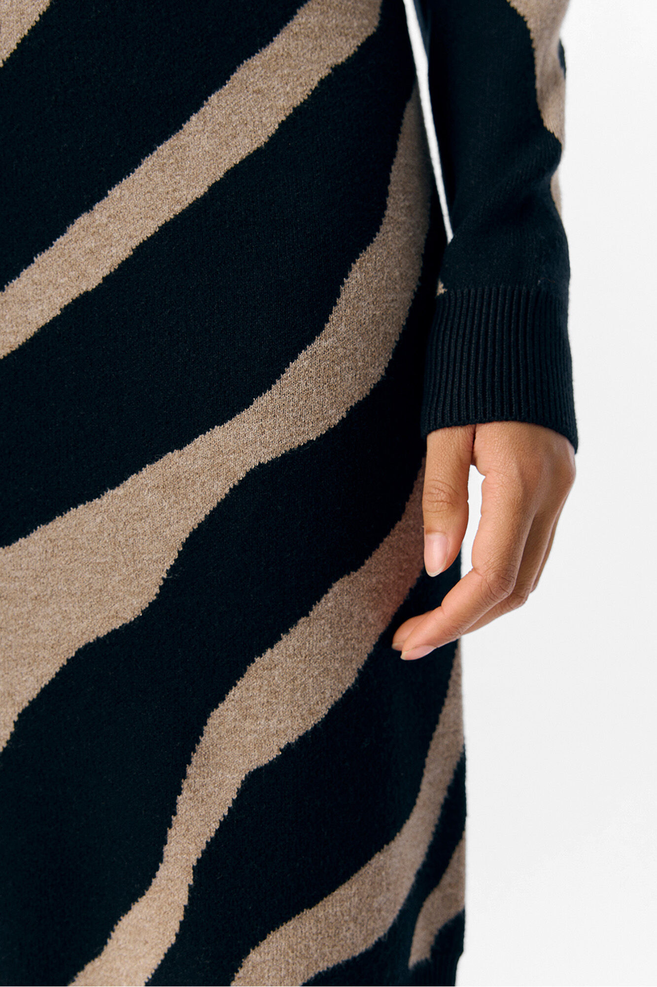 Object Vestido punto estampado