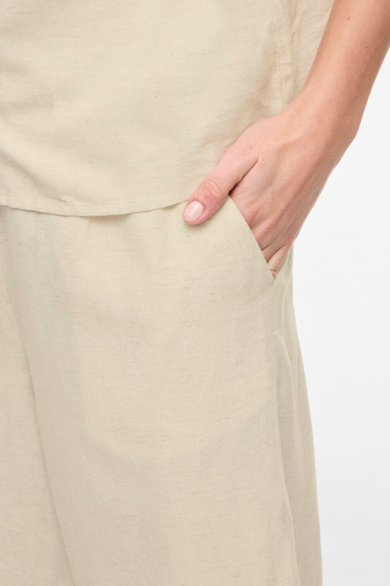 Vila Pantal&oacute;n de mujer culotte de lino