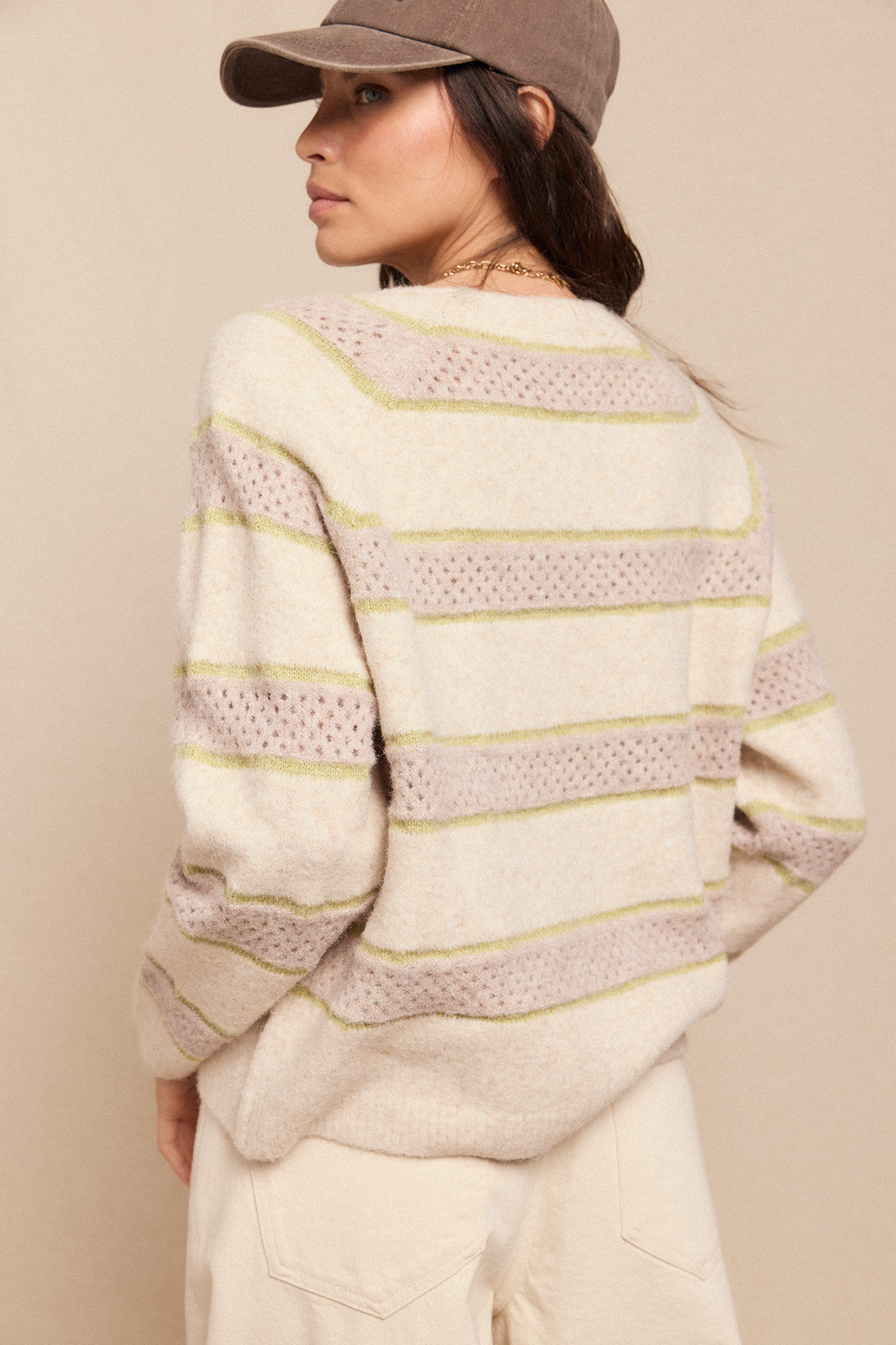 Slowlove Jersey rayas