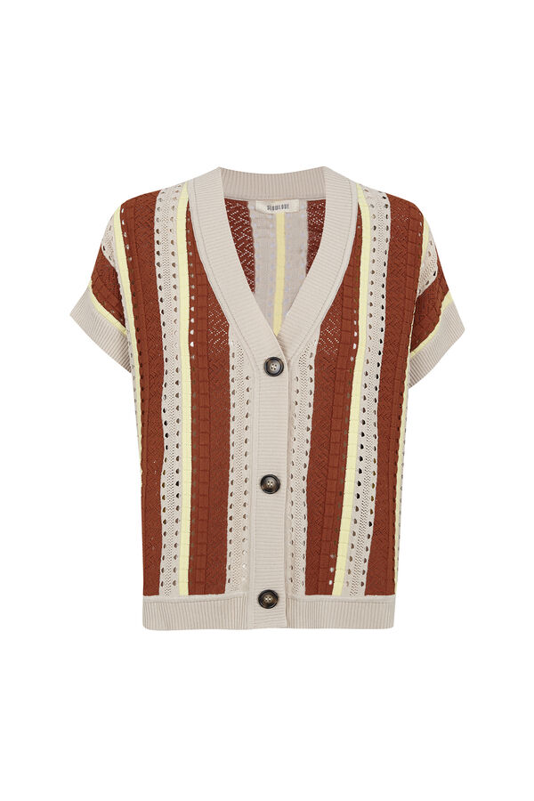 Slowlove Chaqueta rayas verticales Multicolor