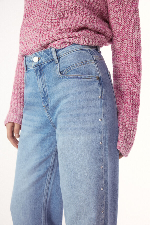 Slowlove Jeans tachas Azul