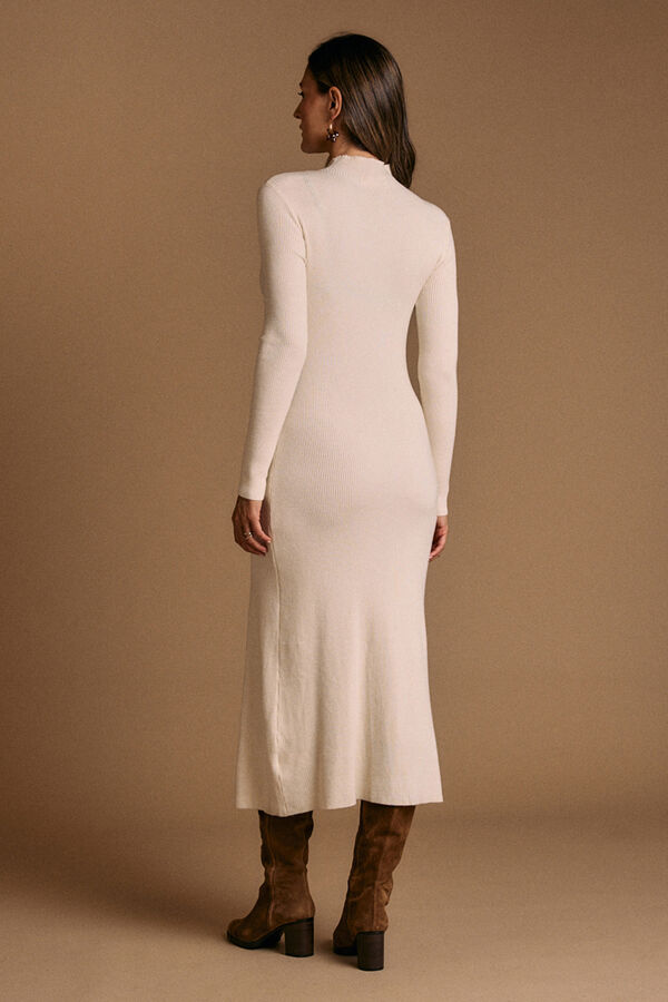 Pol&iacute;n Et Moi Vestido midi punto Marta Marfil