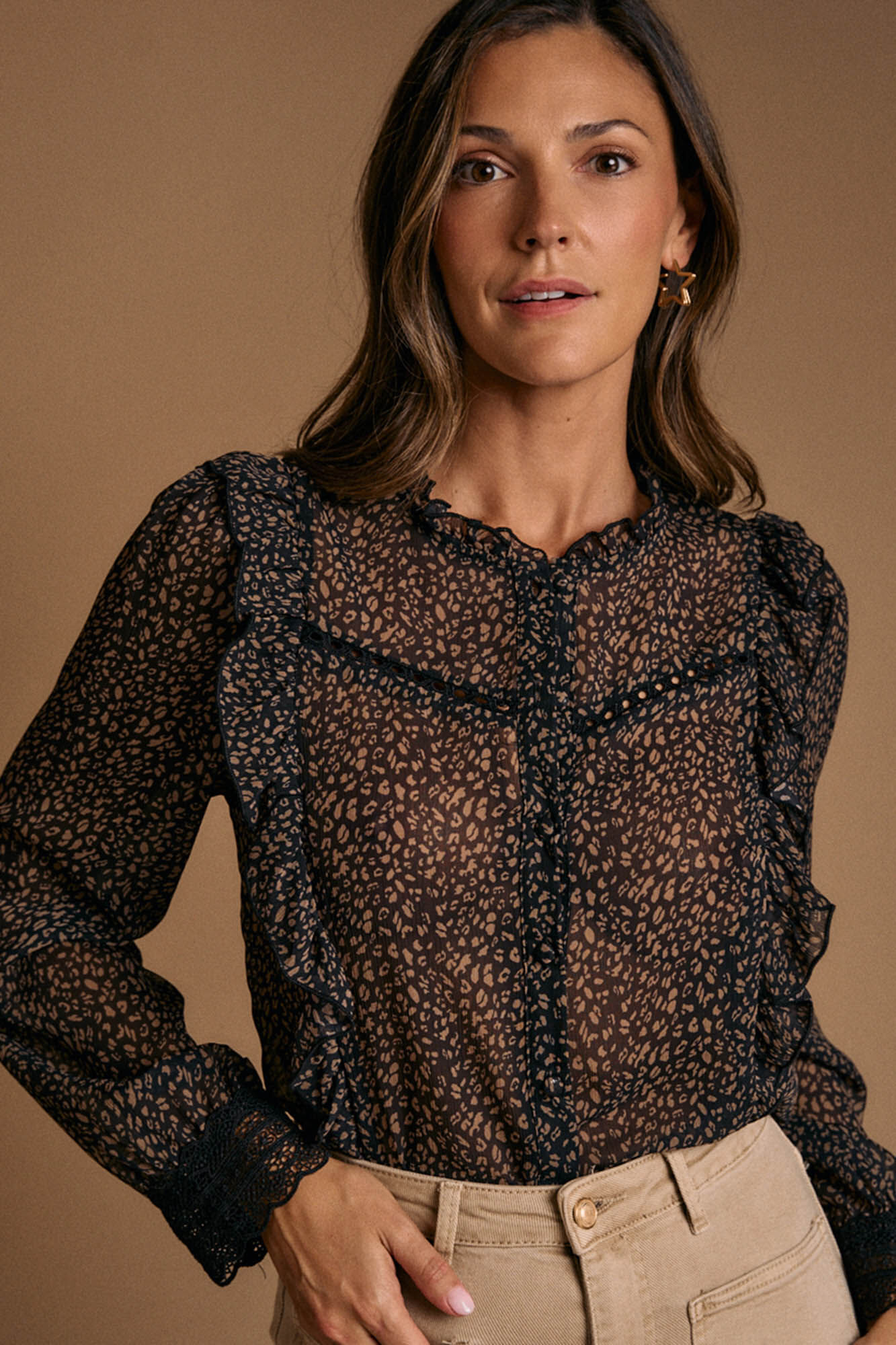 Pol&iacute;n Et Moi Camisa estampado Ini