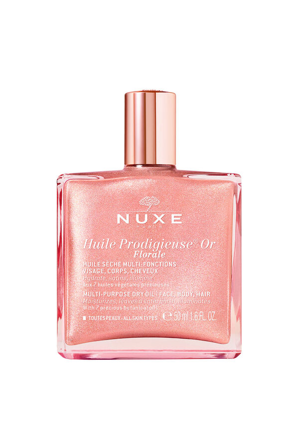 Nuxe NUXE COFRE REGALO GLOW INFINITO ROSA - VERY ROSE SERUM LABIAL + HUILE PROD FLORAL OR + HUILE PROD FLORAL Fucsia