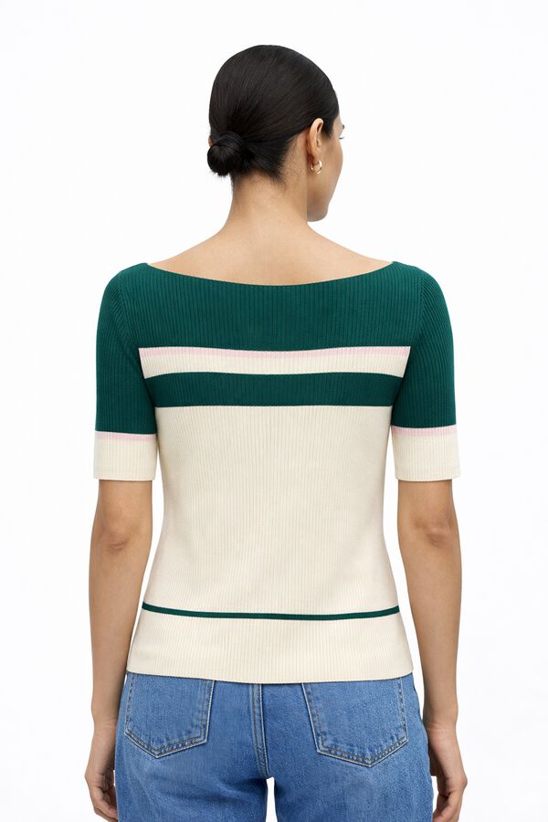 Object Jersey manga corta Turquesa